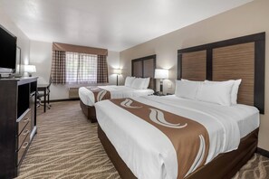 Standard Room, 2 Queen Beds, Non Smoking | Blackout curtains, iron/ironing board, free cots/infant beds - Quality Inn & Suites South Fork - Wolf Creek (South Fork)