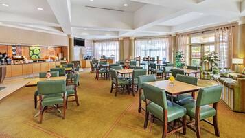 Free daily on-the-go breakfast