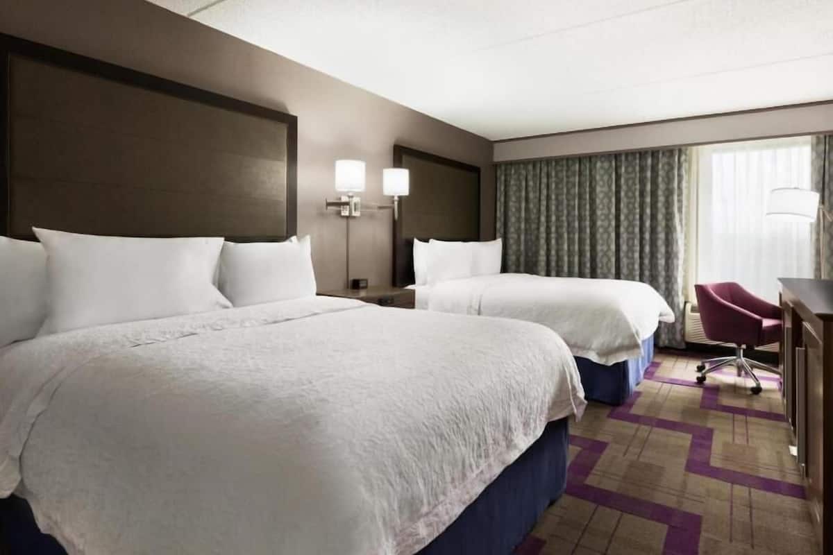 In-room safe, desk, laptop workspace, iron/ironing board