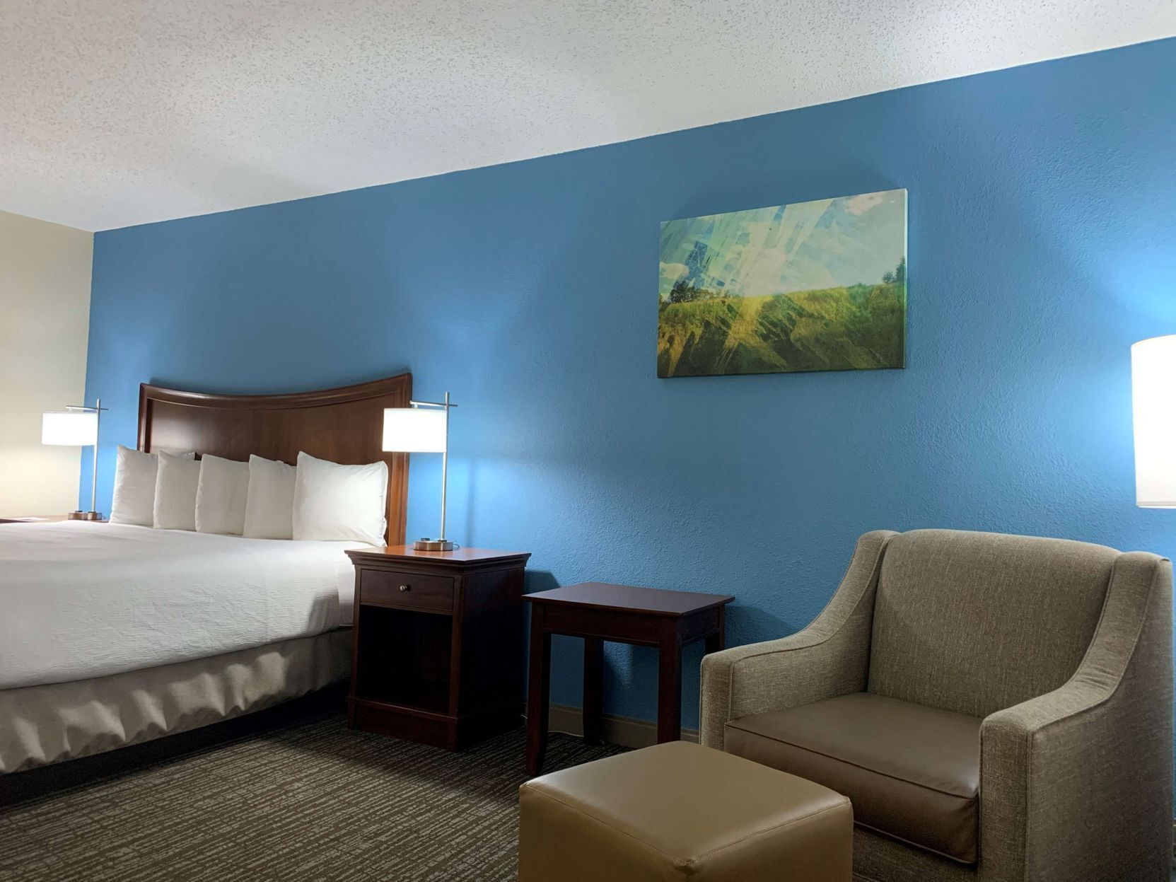 In-room safe, desk, laptop workspace, iron/ironing board