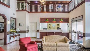 Sala de estar en el lobby