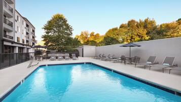 Seasonal outdoor pool