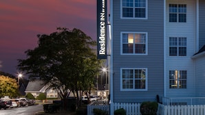 A multi-story hotel with a prominent sign reading "Residence Inn by Marriott." - Residence Inn by Marriott Little Rock (Little Rock)