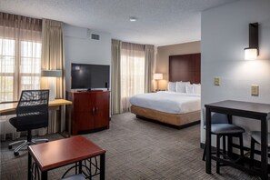 Premium bedding, individually furnished, desk, laptop workspace
