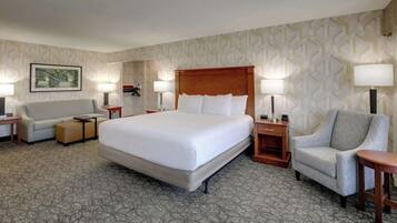 Desk, blackout drapes, iron/ironing board, free cribs/infant beds