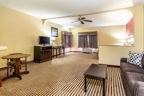 Suite, Multiple Beds, Accessible, Non Smoking | In-room safe, desk, laptop workspace, blackout drapes