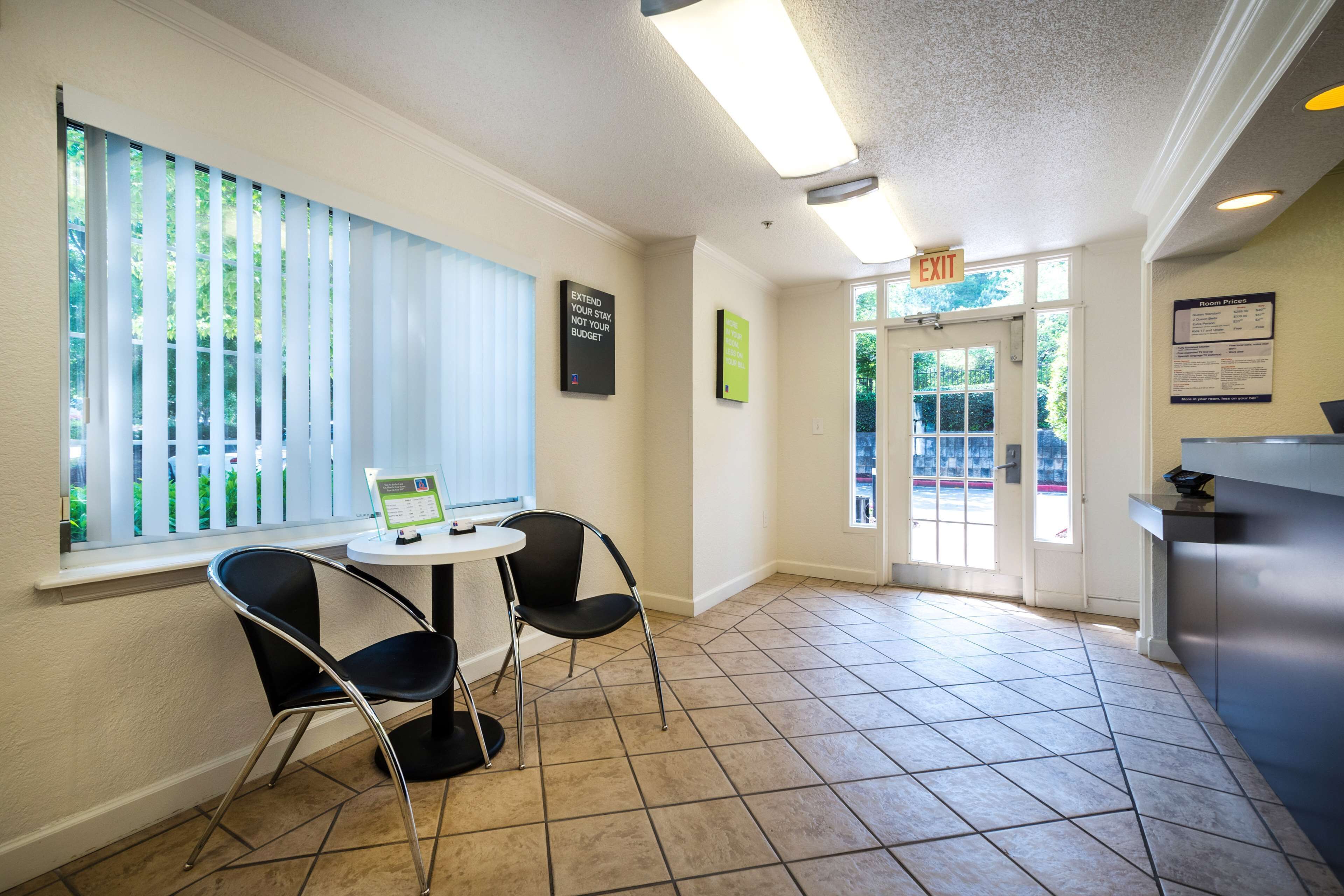 Sala de estar en el lobby