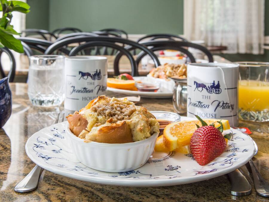 Free daily full breakfast