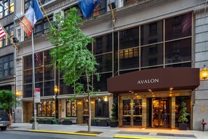 Façade de l’hébergement