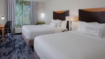 Premium bedding, in-room safe, desk, laptop workspace