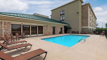 Seasonal outdoor pool