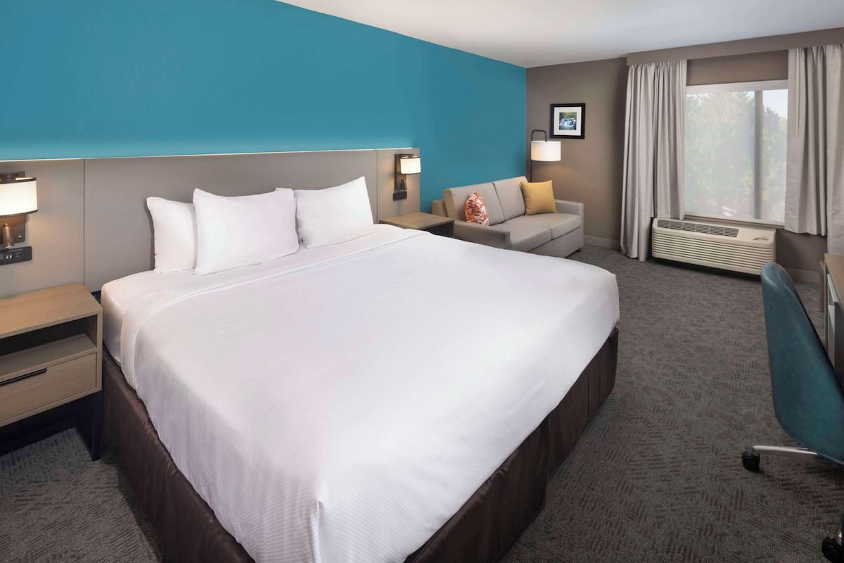 Suite, 1 cama King size, para no fumadores | Escritorio, tabla de planchar con plancha, wifi gratis y ropa de cama