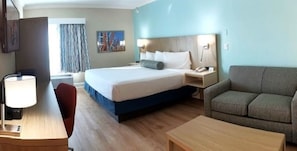 King room with Twin Sofa bed | Pillowtop beds, in-room safe, desk, laptop workspace - Galleria Palms Hotel (Kissimmee)