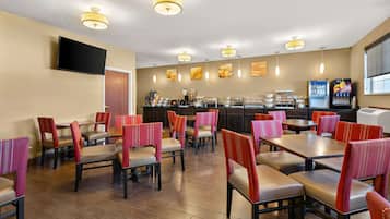 Free buffet breakfast