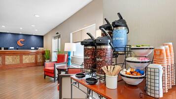 Free buffet breakfast