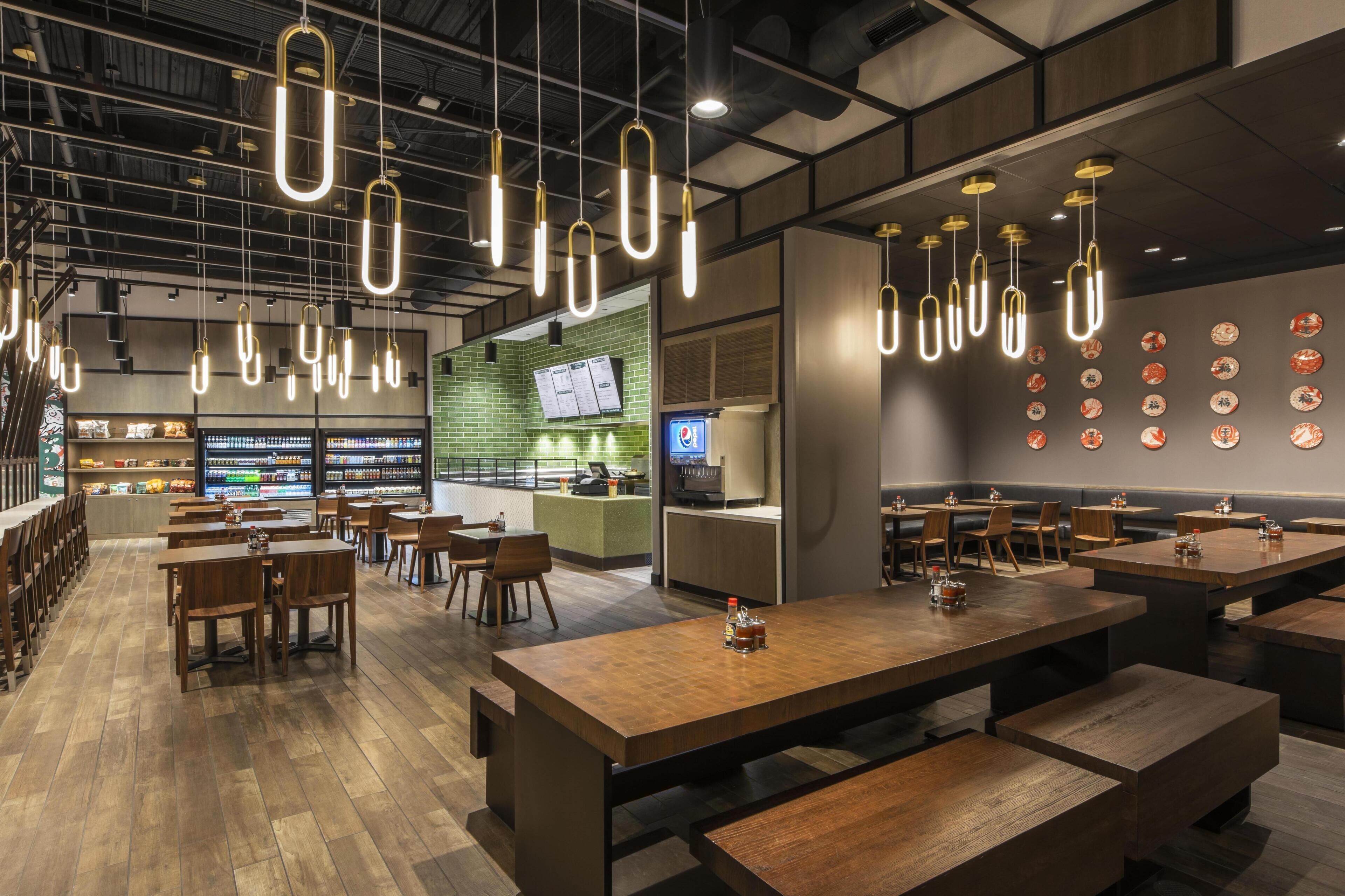 3 restaurants; breakfast, lunch, dinner and brunch served 