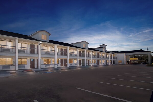 Front of property – evening/night
