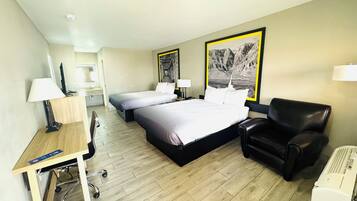 Desk, iron/ironing board, free WiFi, bed sheets
