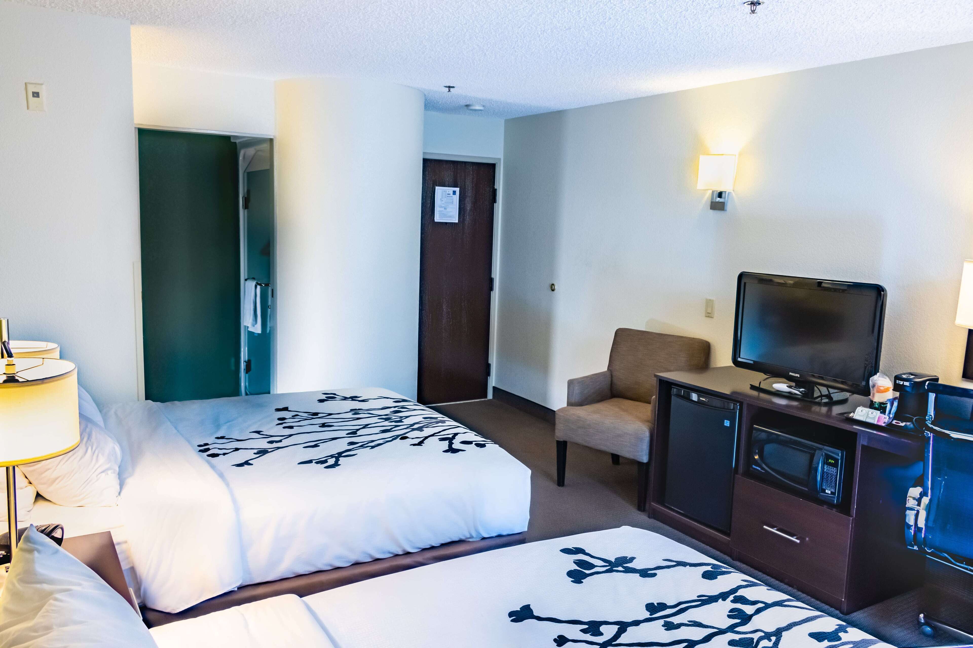 standard room, 2 queen beds, non smoking, refrigerator & microwave | 1 bedroom, premium bedding, individually decorated