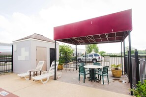 Seasonal outdoor pool