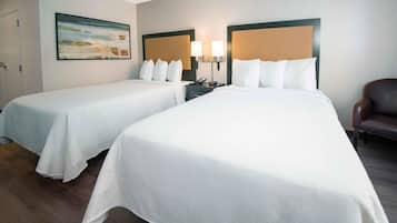 Desk, iron/ironing board, WiFi (free), bed sheets