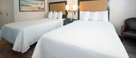 Desk, iron/ironing board, WiFi (free), bed sheets