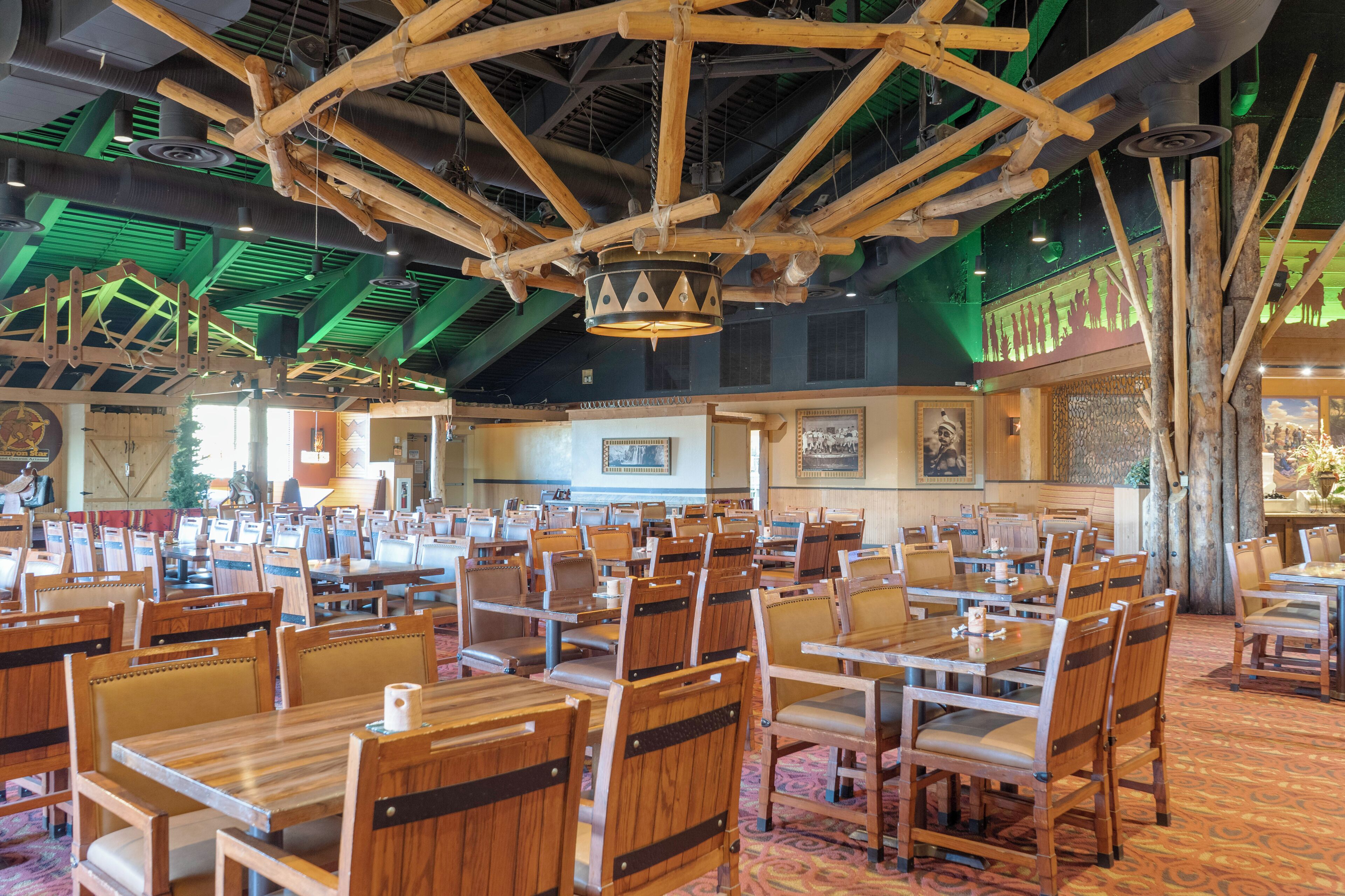 breakfast, lunch, dinner served; american cuisine