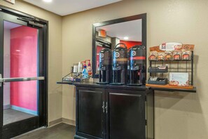 Free daily on-the-go breakfast