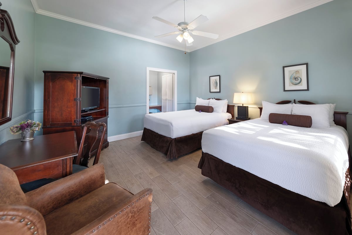 Standard Room, 2 Queen Beds | Hypo-allergenic bedding, in-room safe, desk, blackout curtains