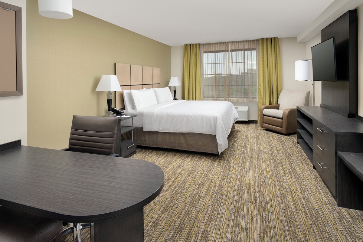 Premium bedding, in-room safe, desk, blackout drapes