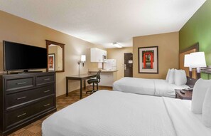 Studio, 2 Double Beds, Non Smoking | Desk, free WiFi - Extended Stay America Select Suites - Salt Lake City - Sandy (Sandy)
