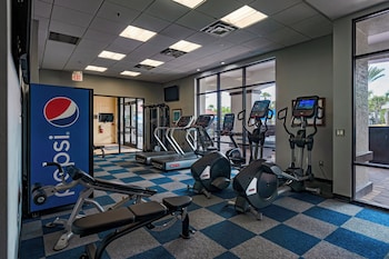 Fitness studio at FantasyWorld Resort