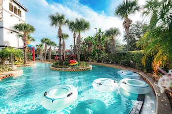 2 outdoor pools, a heated pool, cabanas (surcharge), pool umbrellas at FantasyWorld Resort