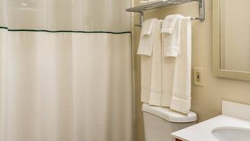 Shower, towels
