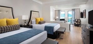 5th Avenue Club Queen Suite | Seprai premium, bantalan ekstra lembut, dan brankas