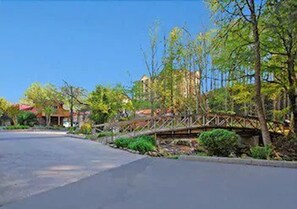 BBQ/picnic area - Quality Inn Creekside - Downtown Gatlinburg (Gatlinburg)