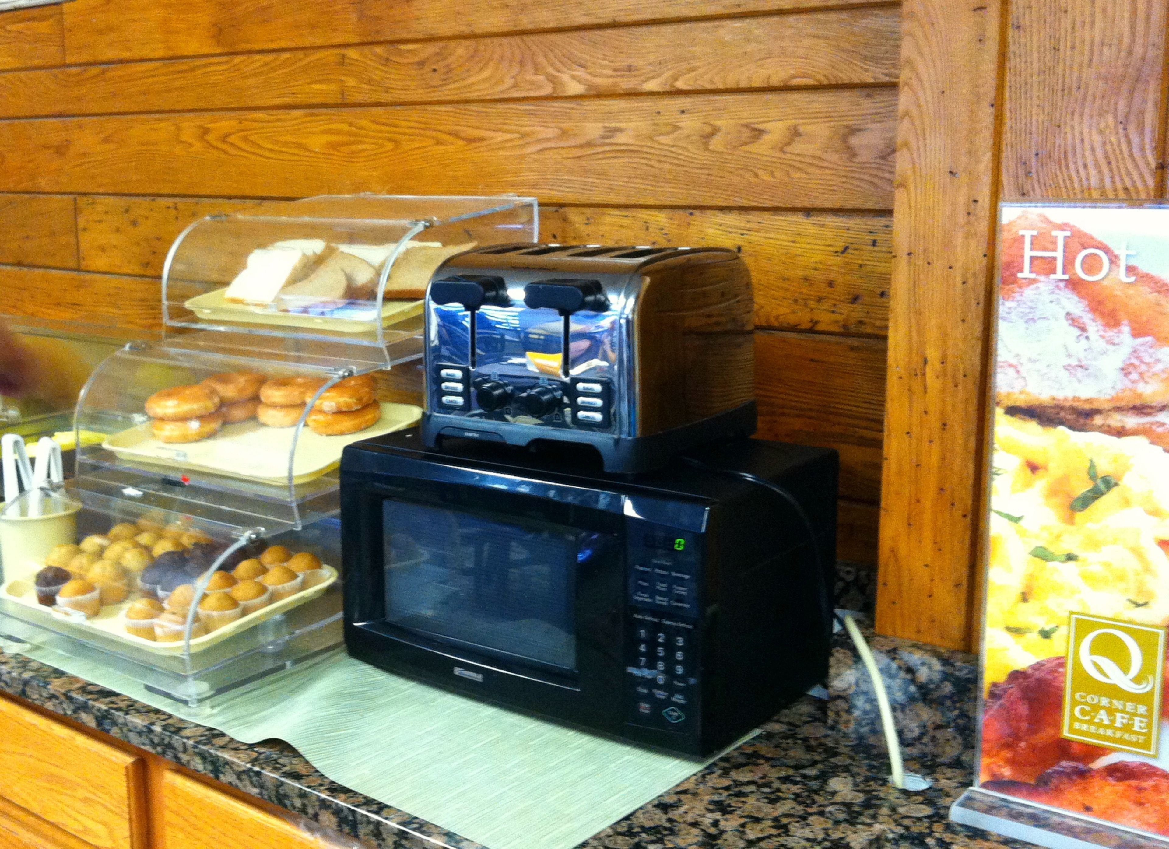 Free buffet breakfast