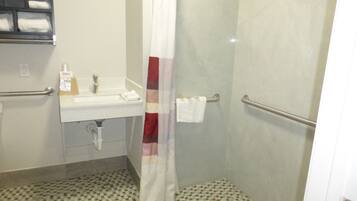Superior Room, 1 King Bed, Accessible, Non Smoking | Vichy shower