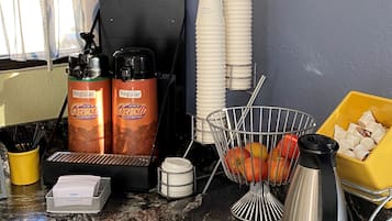 Free daily on-the-go breakfast
