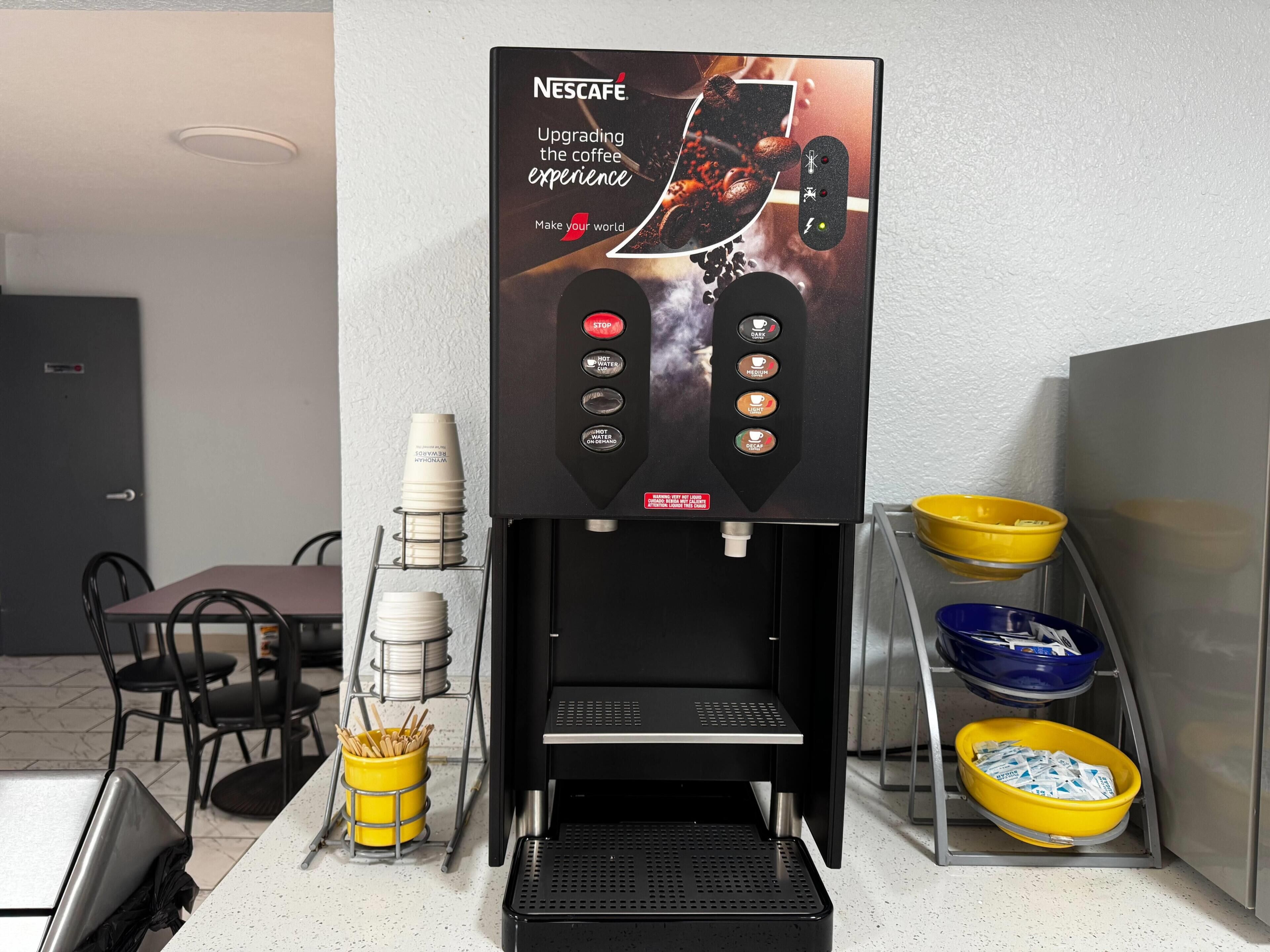 Free daily on-the-go breakfast 
