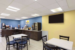 Free daily on-the-go breakfast