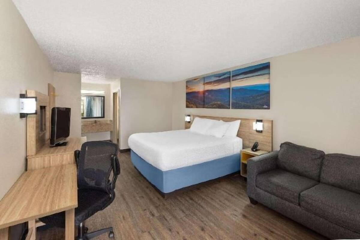 Desk, blackout drapes, cribs/infant beds, rollaway beds