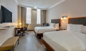 Pillow-top beds, in-room safe, desk, laptop workspace