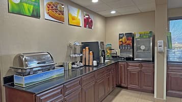 Free daily breakfast