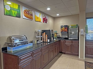 Free daily breakfast
