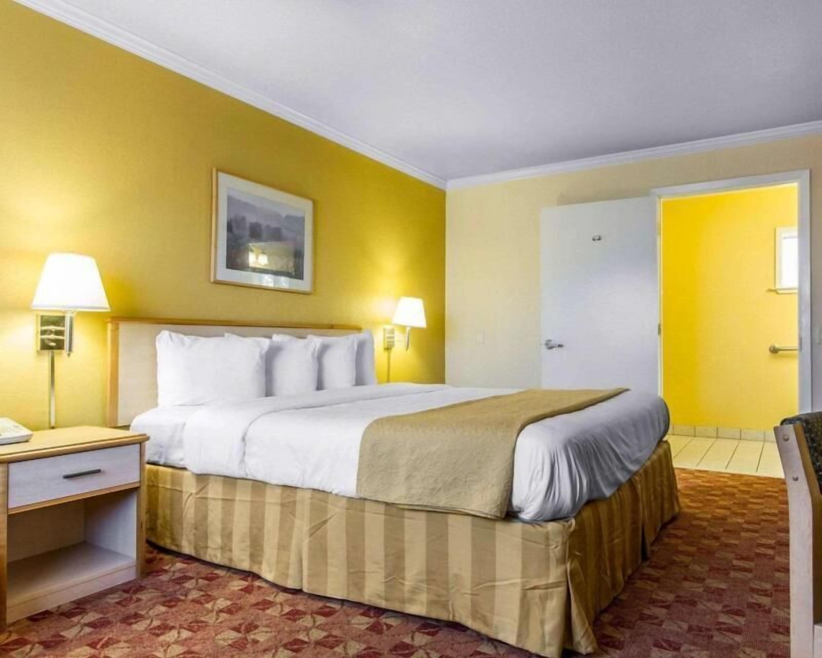 Premium bedding, in-room safe, desk, blackout drapes
