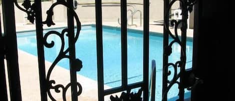Seasonal outdoor pool