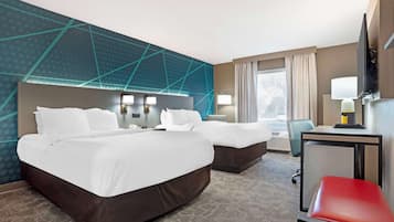 Habitació, 1 llit doble, accessible, no fumadors | Roba de llit d'alta qualitat, cobrellits i caixa forta a l'habitació
