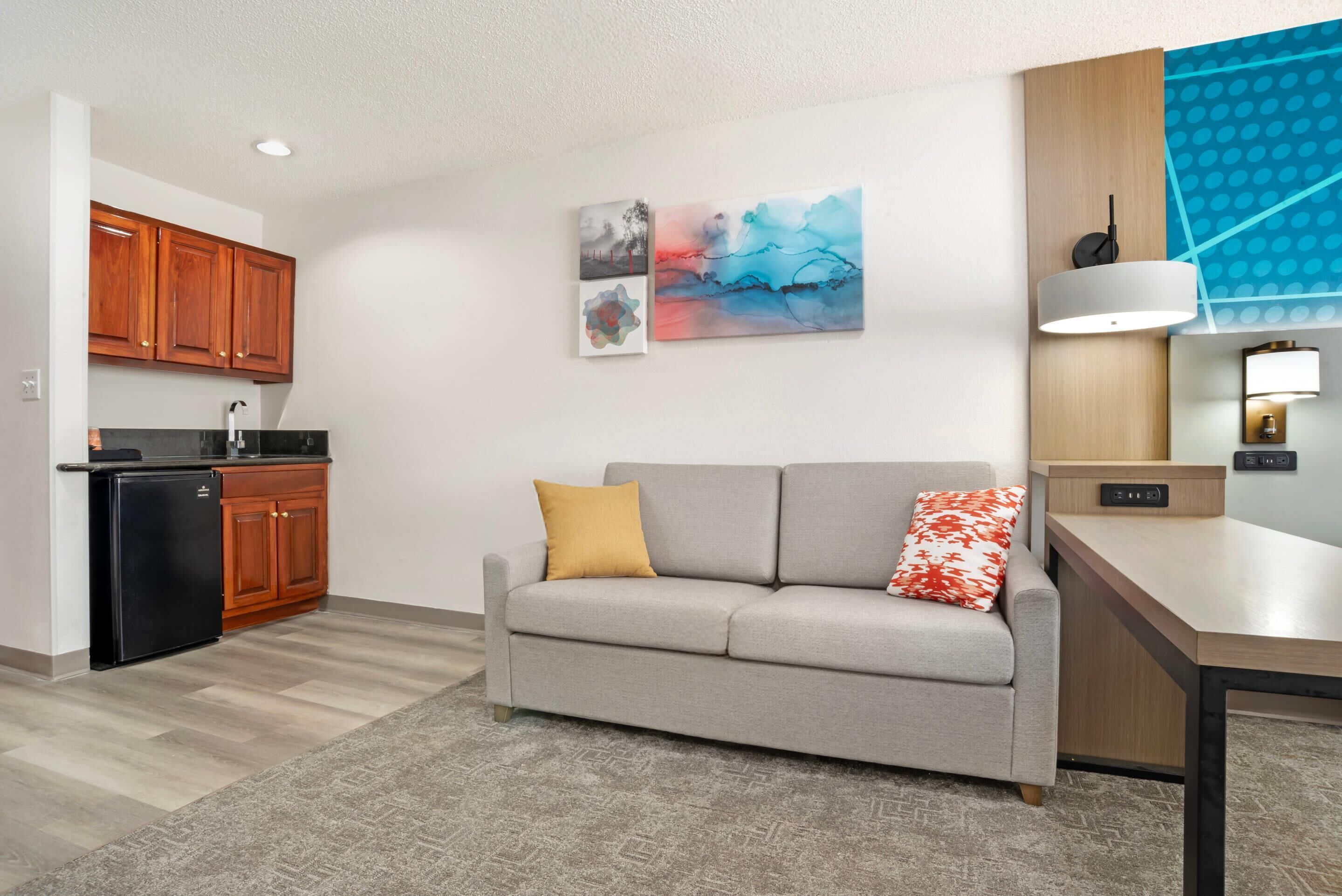 Premium bedding, down duvets, in-room safe, desk