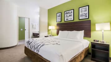 Ropa de cama de alta calidad y escritorio